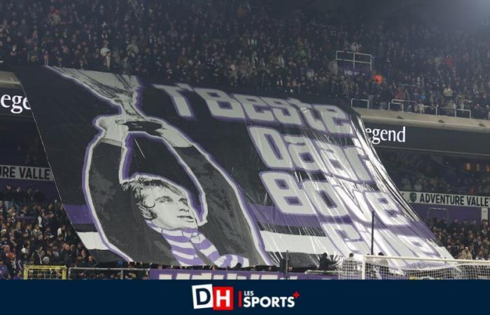 Lotto Park pays tribute to Gille Van Binst, minute of silence booed by Bruges supporters