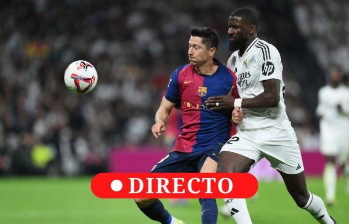 Live Real Madrid vs Barcelona: final of the Spanish Super Cup