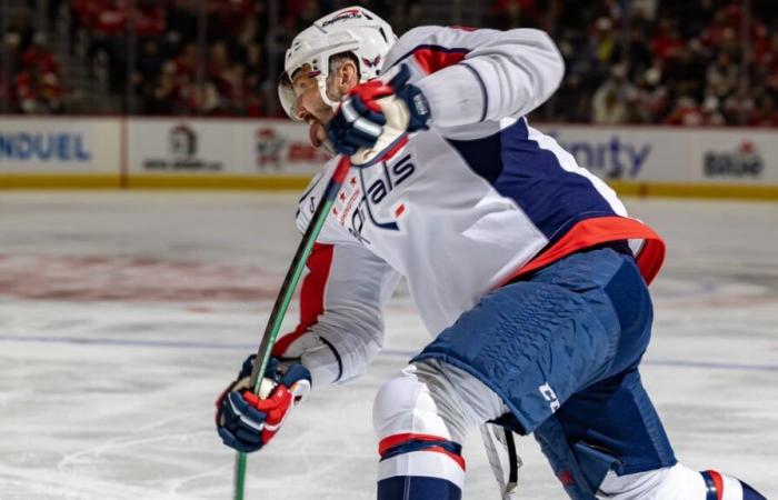 A 20th consecutive season of 20 goals for Ovechkin