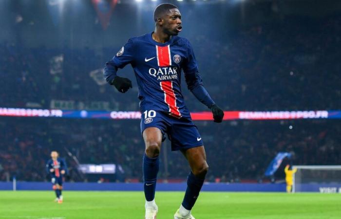 LEAGUE 1 – Thanks to a double from Ousmane Dembélé, PSG defeats Saint-Étienne