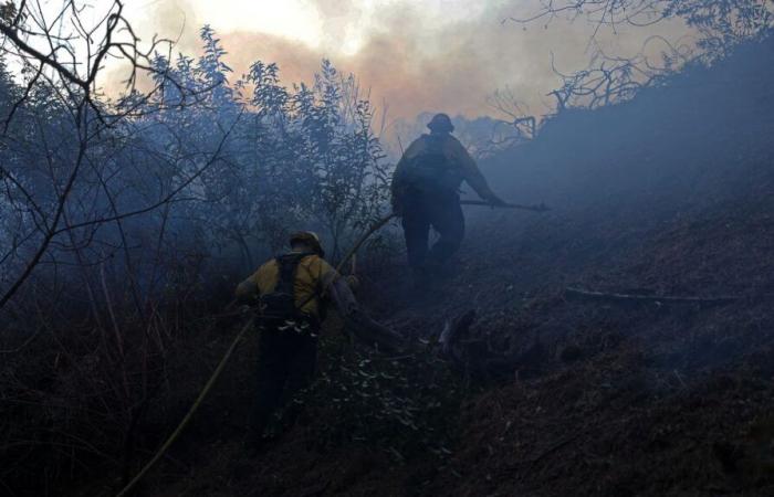 Los Angeles authorities warn of health risks from toxic fumes