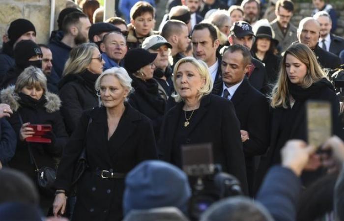 Jordan Bardella, Marine Le Pen… Who was present at Jean-Marie Le Pen’s funeral?