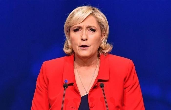 Marine Le Pen expresses her regrets after the death of her father in France