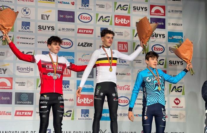 Immediately hit: Lars Peers (Bevel) takes the Belgian title among first-year newcomers in Zolder