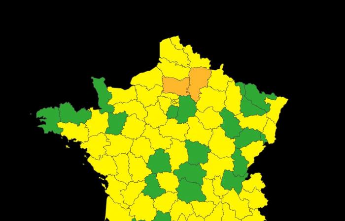 The Oise placed on orange alert for floods, the alert maintained in the Aisne