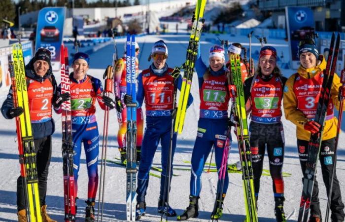 World Cup. Oberhof: Fillon Maillet and Botet ahead of Finland in the mixed relay