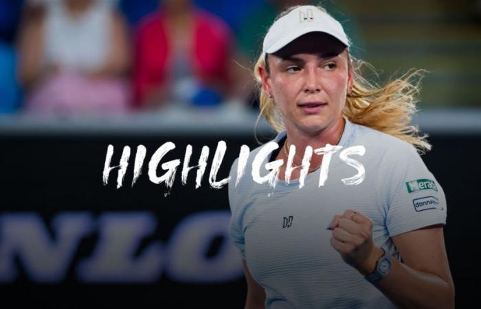 Australian Open | Vekic too strong for Parry: The highlights of their 1st round – Tennis Video