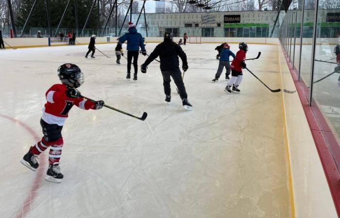 Refrigerated surface in Quebec: big craze for the Victoria Park ice rink