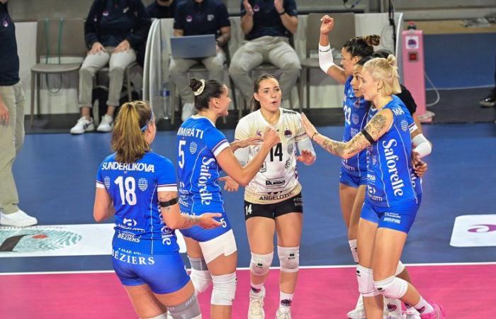 Volleyball: the Béziers Angels would definitely win a cup!