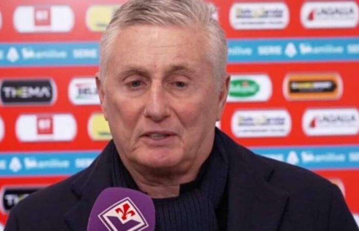 Pradè, furious on TV after Fiorentina’s defeat: “I’m pissed off… black!”