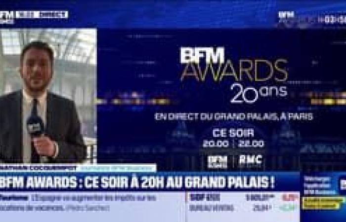 Follow the twentieth edition of the BFM Awards live from the Grand Palais