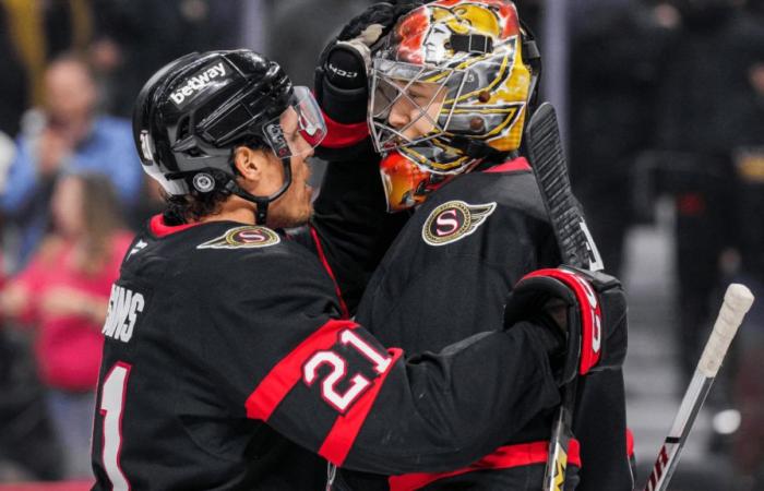 The Senators earn their second straight victory by beating the Stars