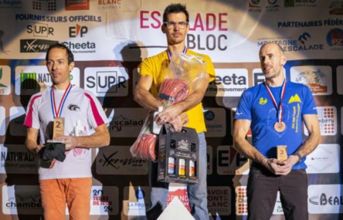 French Veterans Bouldering Championship in Chambéry – Results