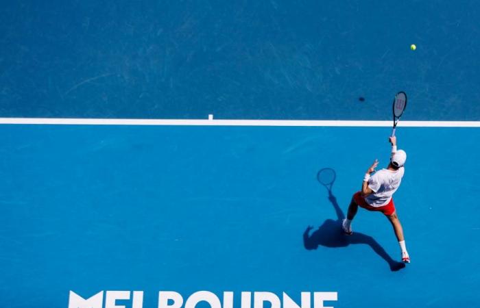 day 2 of Australian Open tennis tournament-Xinhua