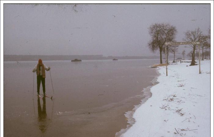 in January 1985, a historic cold spell in the Landes, with temperatures reaching -21.7°C