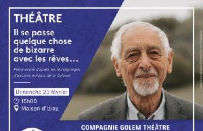 Theater “Something strange is happening with dreams…” Compagnie Golem Theater: Classical theater in Izieu