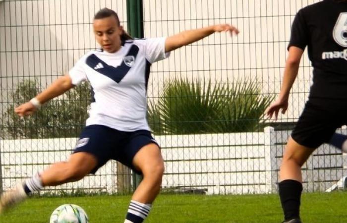 Girondins. Reaction from Alizée Ribeiro after the victory at Soyaux