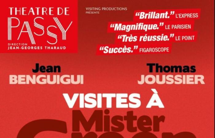 Visits to Mister Green: one of the most performed plays in the world returns to Paris