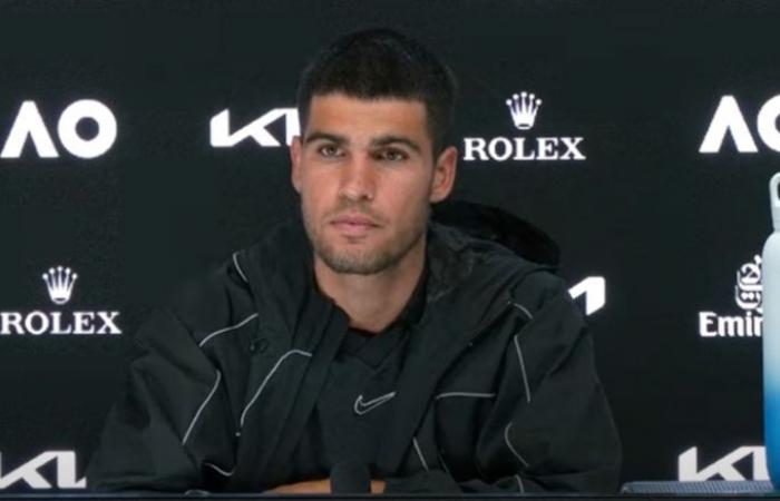 Tennis. Australian Open – Carlos Alcaraz: “I want to play better in the second round”