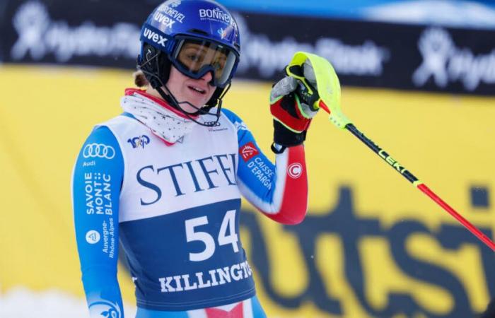 Chronic Skiing – Alpine skiing. Clarisse Brèche: “There is a special energy from running at home”