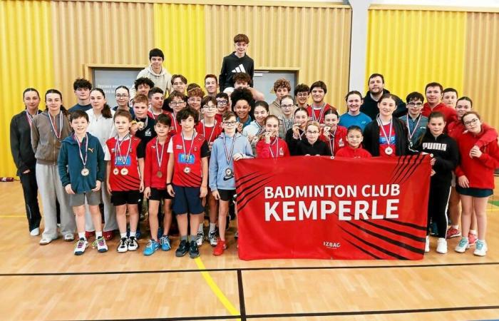 Badminton: BCK dominates the Finistère youth championships