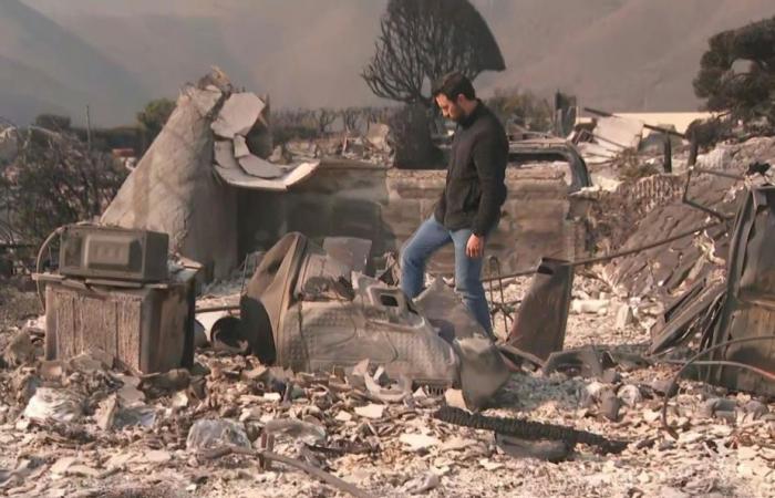 Gilmore Girls and This is Us | Actor Milo Ventimiglia visits the remains of his house