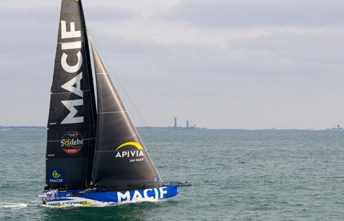 Vendée Globe: the first photo of Charlie Dalin along the Breton coast – Le Figaro