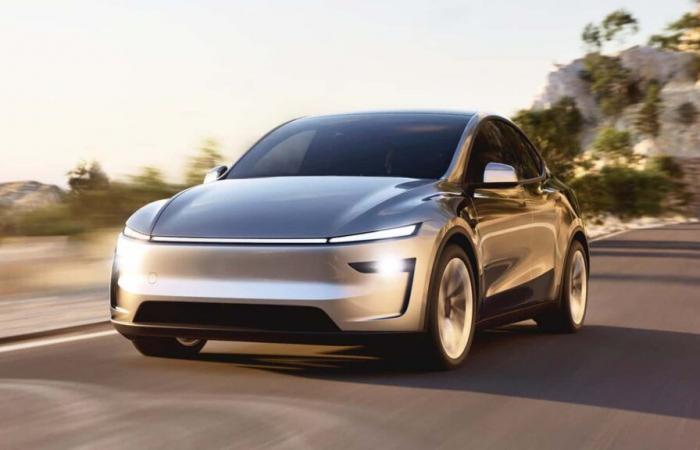 The new Tesla Model Y debuts in China