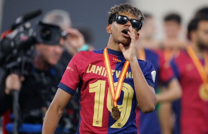 This is how Yamal’s father celebrated Barça’s victory in the Super Cup