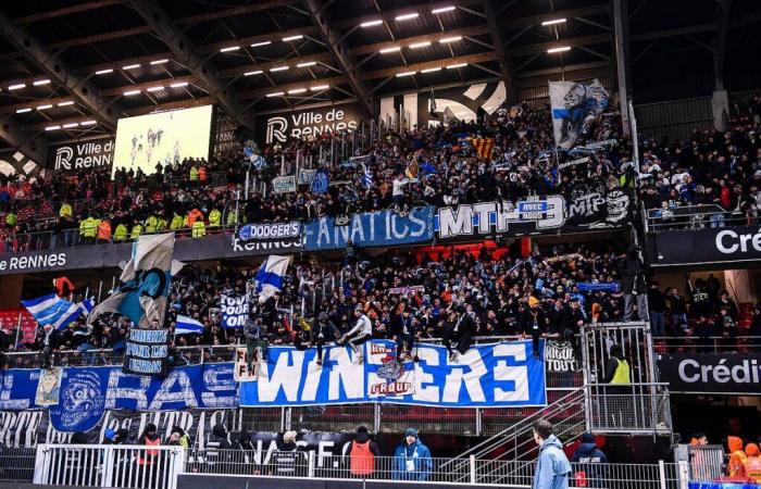 Fight between OM and Bordeaux supporters in Nantes