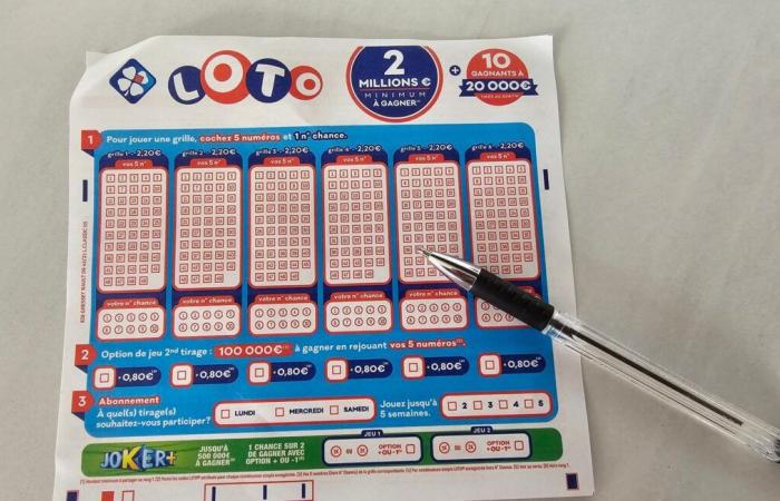 A couple discovers on Christmas morning that they have won 20 million euros in the Lotto