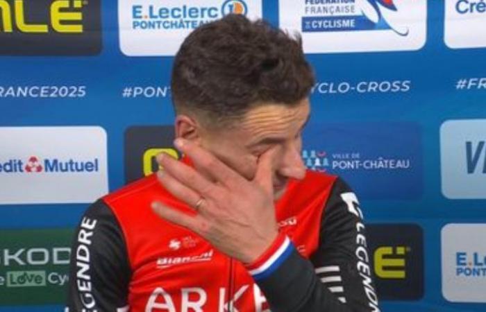 Cycling. Cyclo-cross – France – Clément Venturini: “My tears, those of sacrifice”