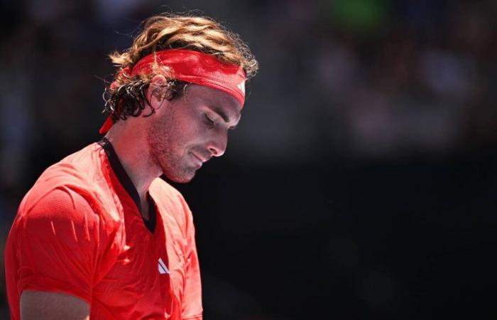 Beaten in the first round of the Australian Open, Stefanos Tsitsipas is no longer hungry for tennis