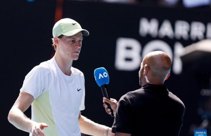 day 2 of Australian Open tennis tournament-Xinhua