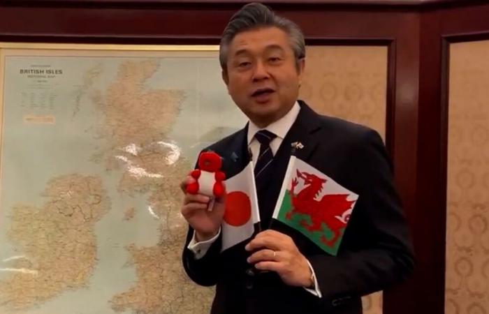 VIDEO. “I can’t wait to enjoy the fish and chips”: the hilarious Japanese ambassador to the United Kingdom noticed across the Channel