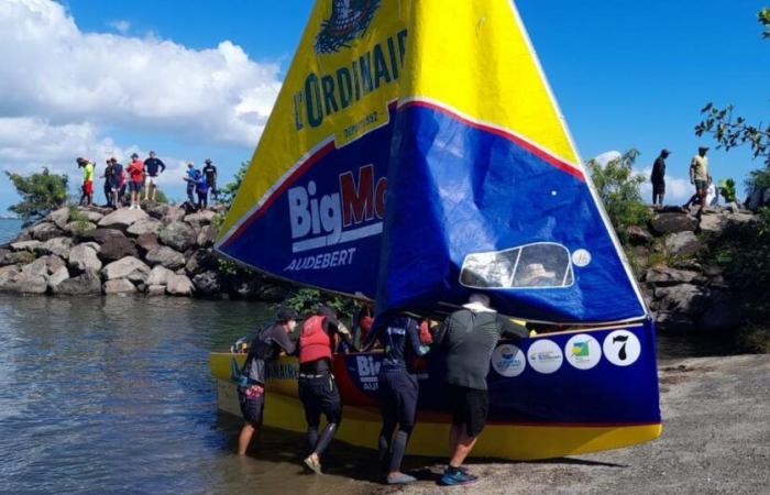 TRADITIONAL SAILING. Hugo Thélier wins the 1st round of the Apiyé challenge