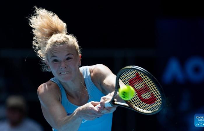 day 2 of Australian Open tennis tournament-Xinhua