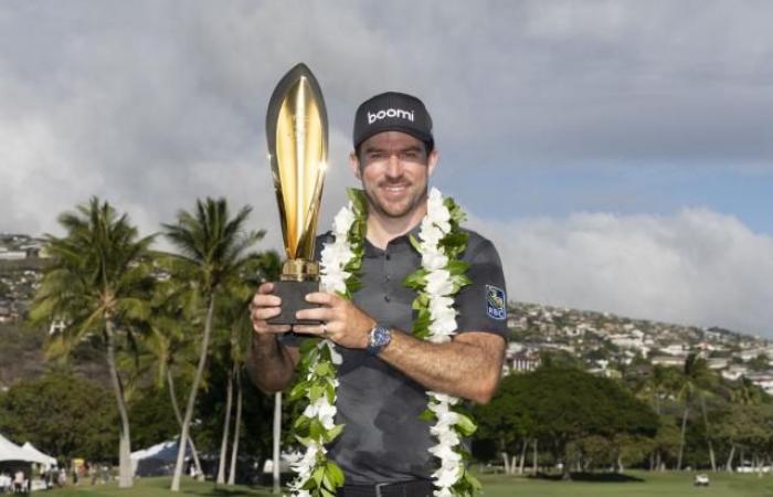 Nick Taylor wins his fifth PGA title at the Sony Open