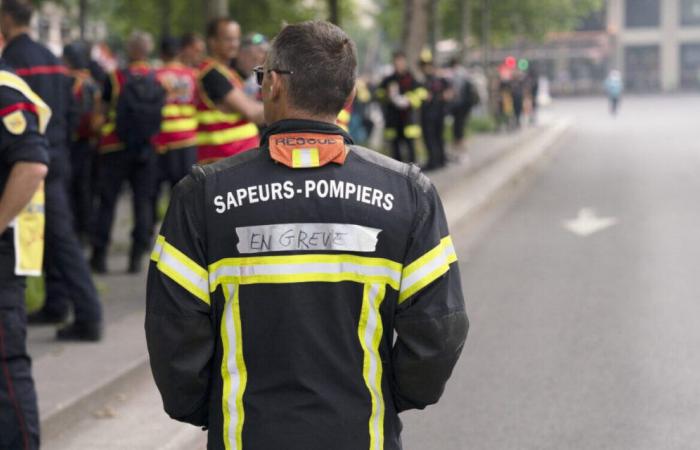 Firefighters will demonstrate in front of the Métropole de Lyon for the first metropolitan council of the year