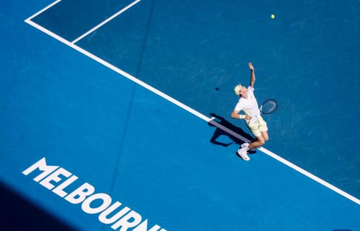 day 2 of Australian Open tennis tournament-Xinhua