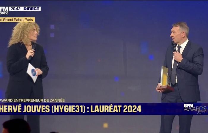 Hervé Jouves, president of Hygie31, wins the prize distributed by Accuracy