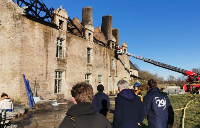 Fire at the Manoir de Kernault: reaction from the President of the Department