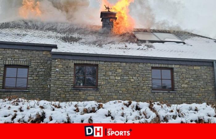 Fire in a home in Beffe (Rendeux): the cause is accidental