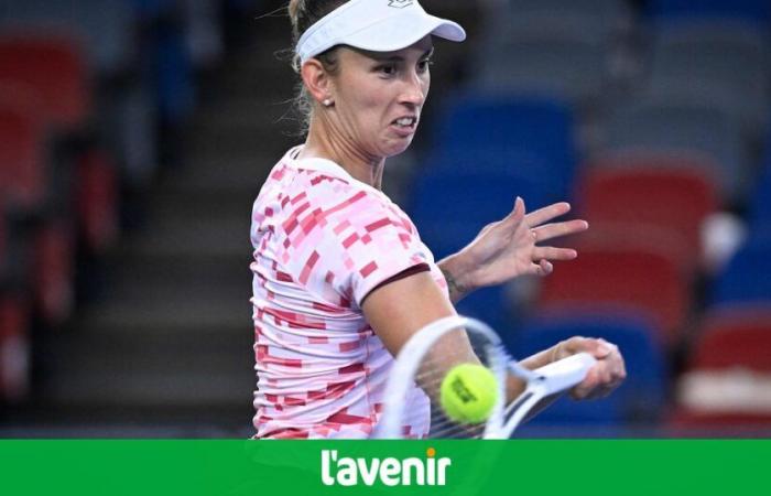 Australian Open: Elise Mertens advances to the 2nd round after a big battle with Viktorija Golubic