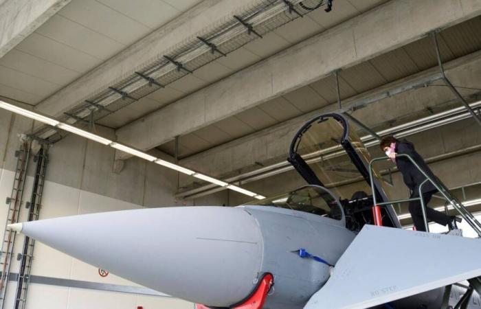 The Eurofighter construction zone in Germany was flown over by drones