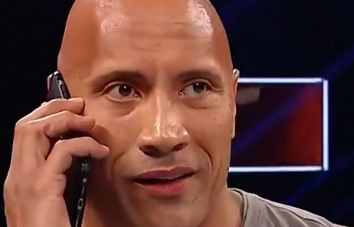 When The Rock called out CM Punk after WWE RAW