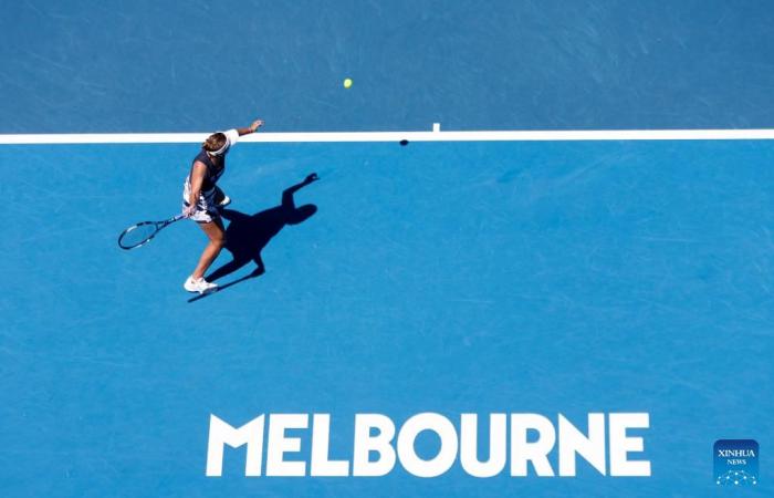 day 2 of Australian Open tennis tournament-Xinhua