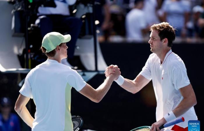 day 2 of Australian Open tennis tournament-Xinhua