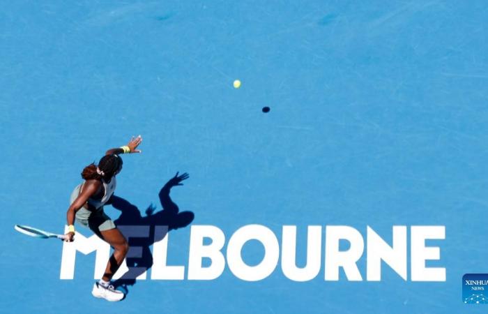 day 2 of Australian Open tennis tournament-Xinhua