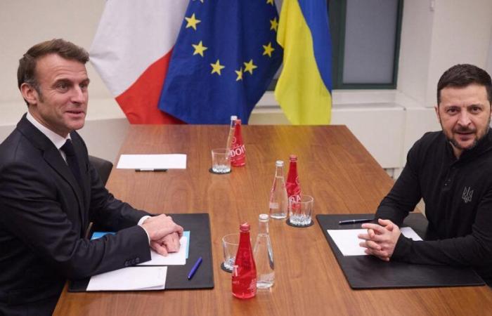 Volodymyr Zelensky says he discussed with Emmanuel Macron the “deployment of foreign contingents”